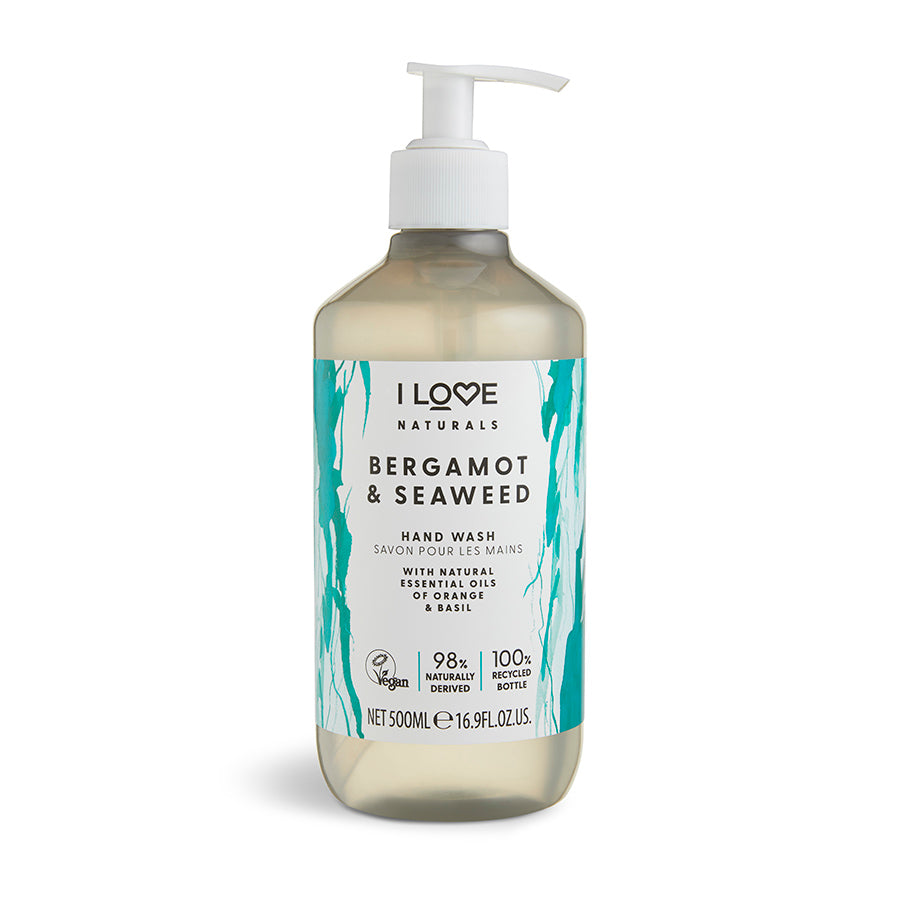 I LOVE Naturals Bergamot & Seaweed Hand Wash 500ml