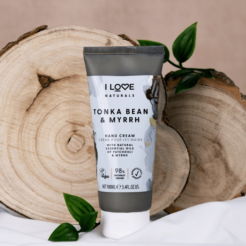 I LOVE Naturals Tonka Bean & Myrrh Hand Cream 100ml