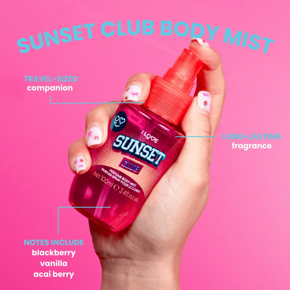 Sunset Club Perfume Body Mist, 100ml