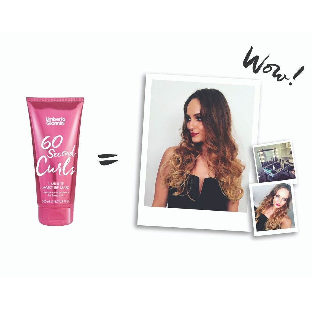 60 Second Curls 1 Minute Moisture Mask