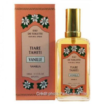 Monoi Tiki Tahiti Eau de toilette Vanilla Vanilla fragrance, 100ml