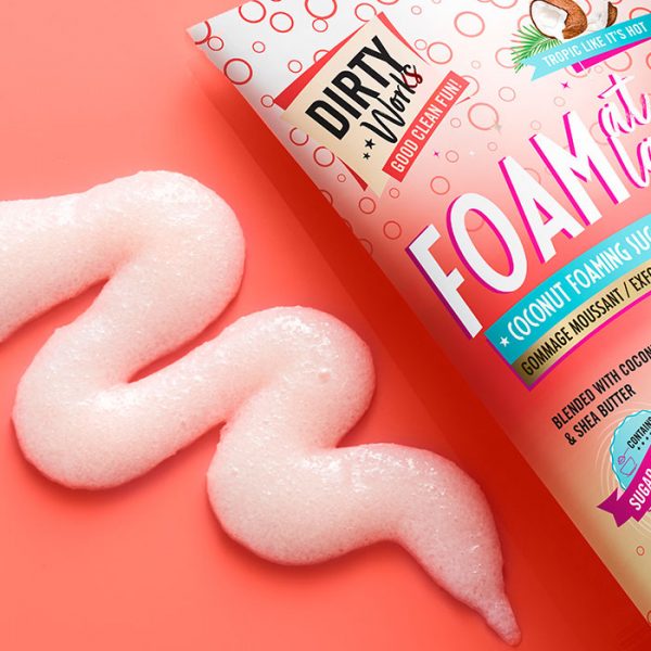 Foam at last Αφρώδες Απολεπιστικό Σώματος, με Έλαιο Καρύδας : Ζάχαρη, 250ml