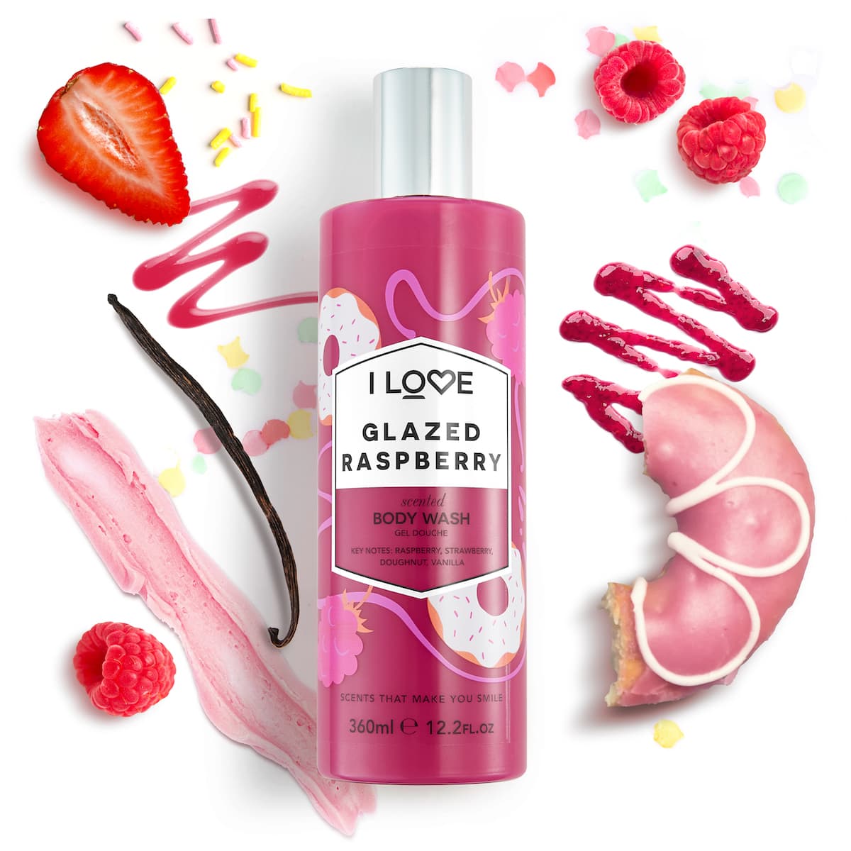 Glazed Raspberry Bodywash 360ml