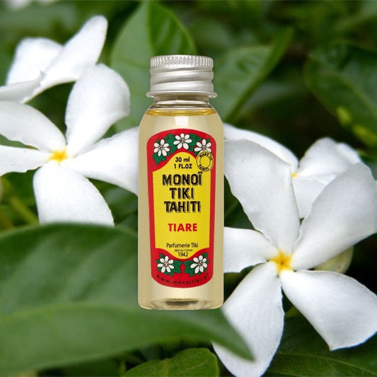 Monoi Tiki Tiare Original Multi-purpose face, body and hair care oil, Tahitian Gardenia scent, 30 ml