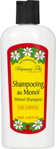 Tiki Monoi Shampoo Tiare Σαμπουάν Αναδόμησης με άρωμα Γαρδένια της Ταϊτής, 250ml