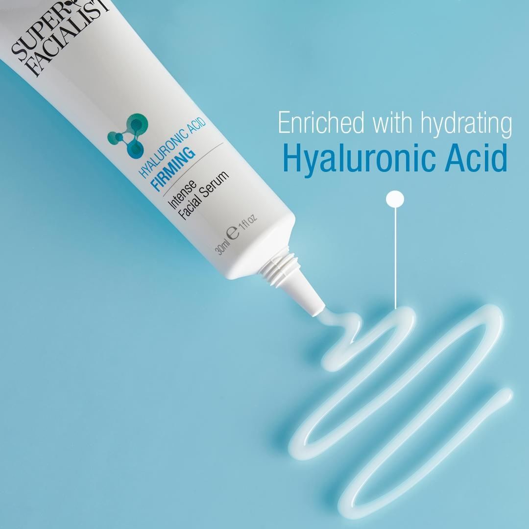 Hyaluronic Acid Firming Intense Facial Serum, Anti-Wrinkle Serum with Hyaluronic Acid, 30ml