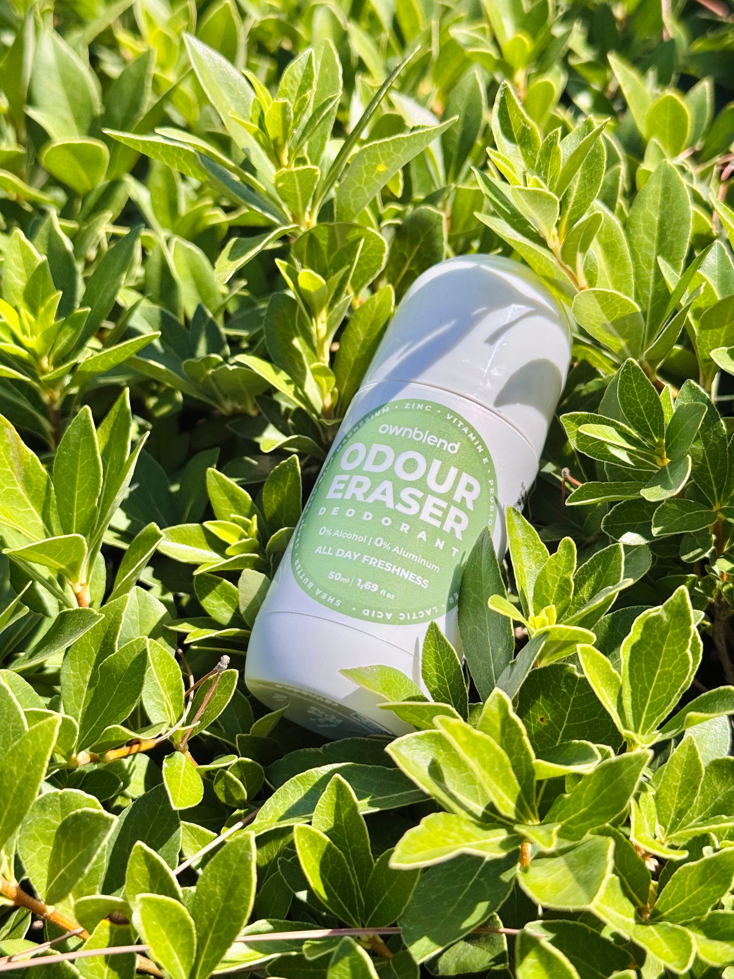Odour Eraser Deodorant - 0% Alcohol, 0% Aluminum, 50ml