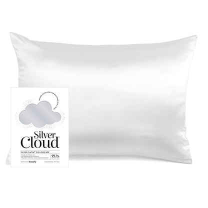 Silver Cloud Satin+ Pillowcase εμποτισμένη με ιόντα αργύρου - Silver