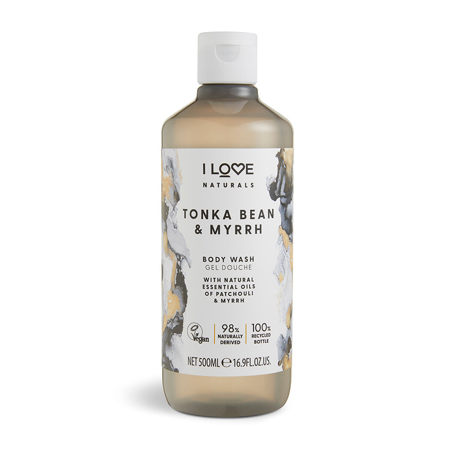 I LOVE Naturals Tonka Bean & Myrrh Body Wash 500ml