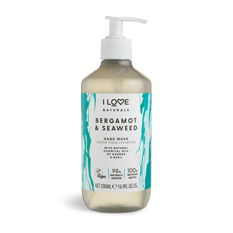 I LOVE Naturals Bergamot &amp; Seaweed Hand Wash 500ml
