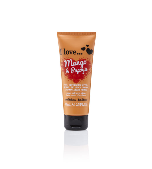 Hand Lotion Mango : Papaya Hand Cream, with Mango : Papaya scent, 75ml