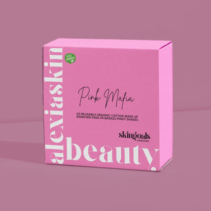 Pink Mafia set - Σετ 3 δίσκων ντεμακιγιάζ σε ροζ αποχρώσεις