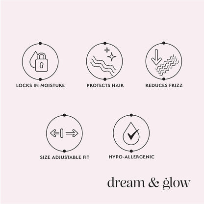 Silver Cloud Hair Wrap Infused with Silver Ions - Black