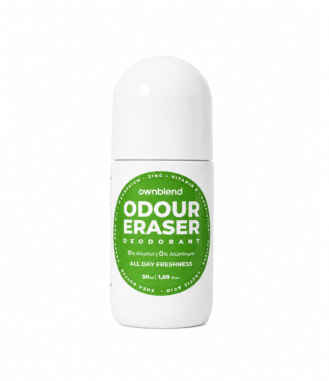 Odour Eraser Deodorant - 0% Alcohol, 0% Aluminum, 50ml