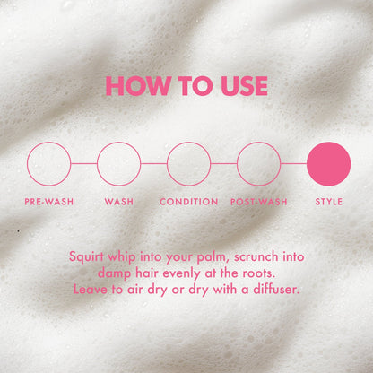 Curl Whip Curl Activating Mousse