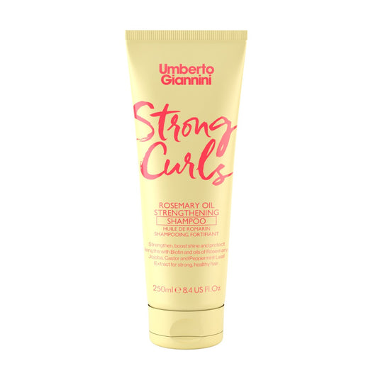 Umberto Giannini - Strong Curls Rosemary Oil Shampoo, 250ml