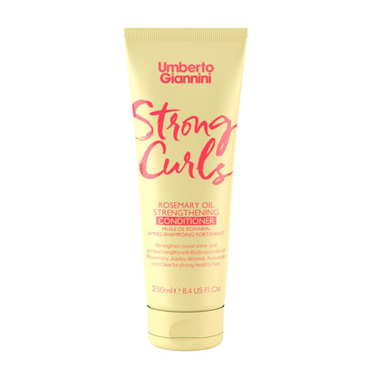 Umberto Giannini - Strong Curls Rosemary Oil Conditioner, 250ml