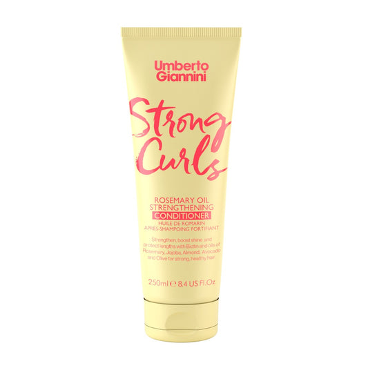 Umberto Giannini - Strong Curls Rosemary Oil Conditioner, 250ml