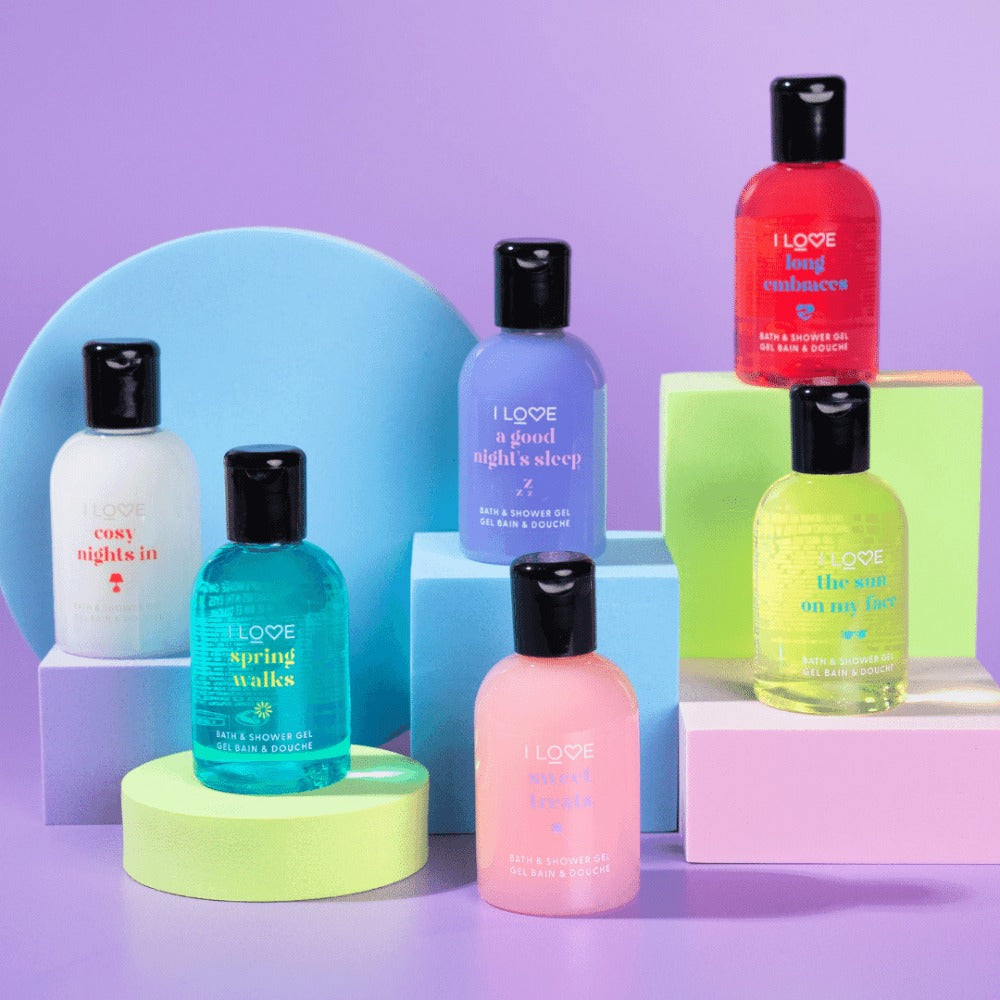 I LOVE® B.F.F’s Bubbly, Foamy, Funtimes Shower Gel Collection