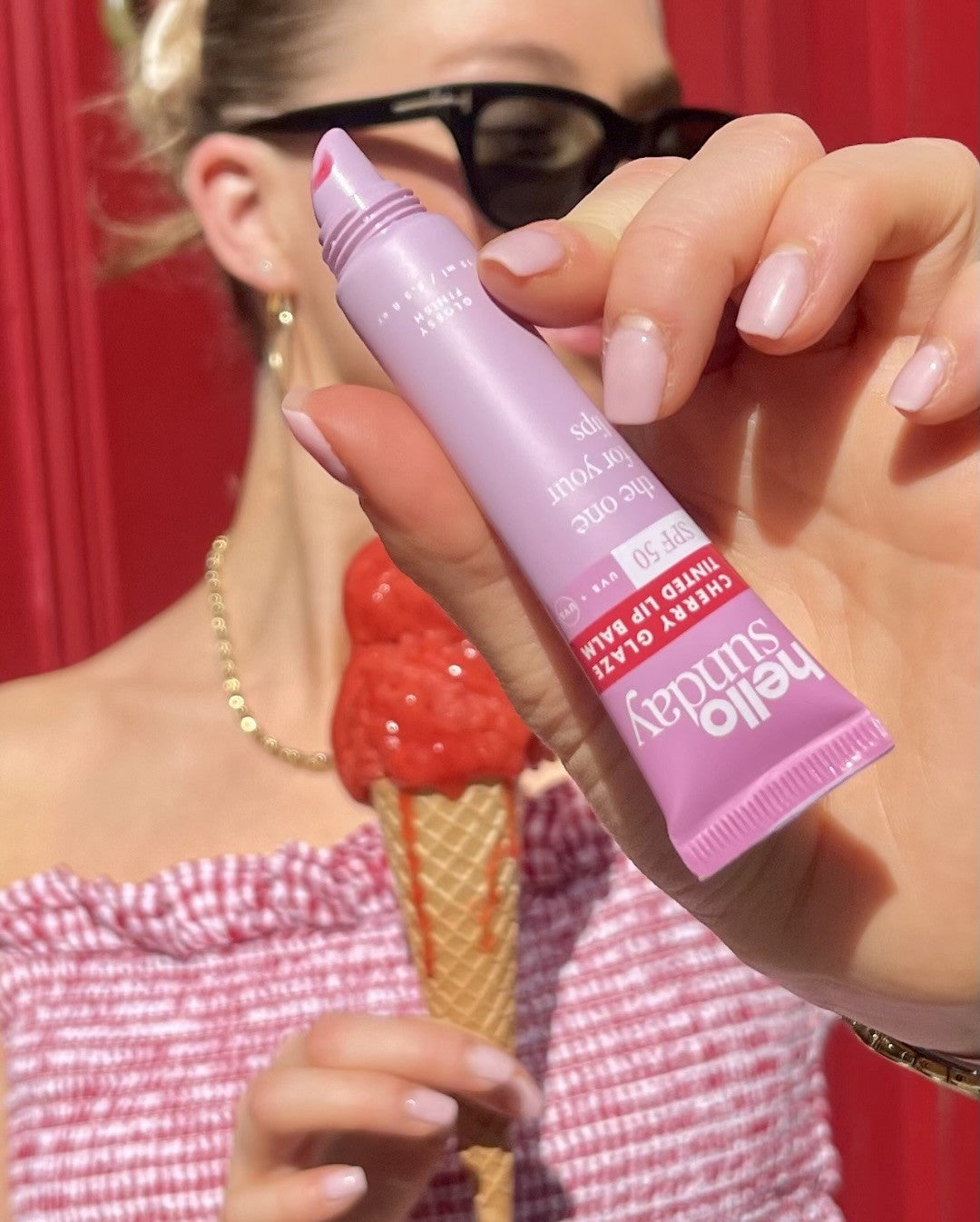 Hello Sunday The Red One Tinted Lip Balm SPF50, 15ml