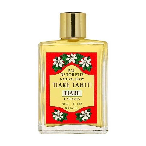 Monoi Tiki Tahiti Eau de Toilette Tiare, Tahitian Gardenia Scent, 30ml