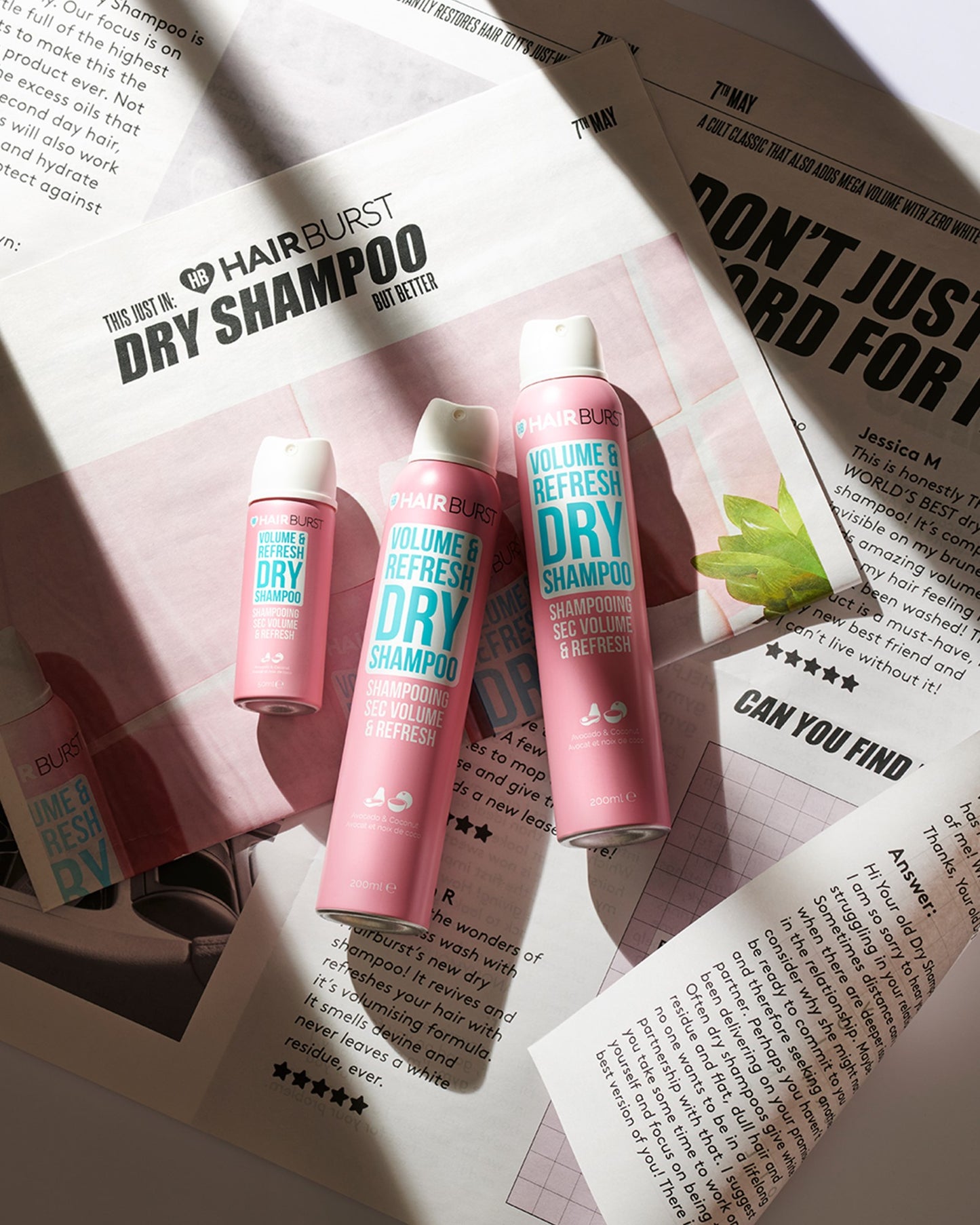 Volume & Refresh Dry Shampoo-1X Dry Shampoo 200ml