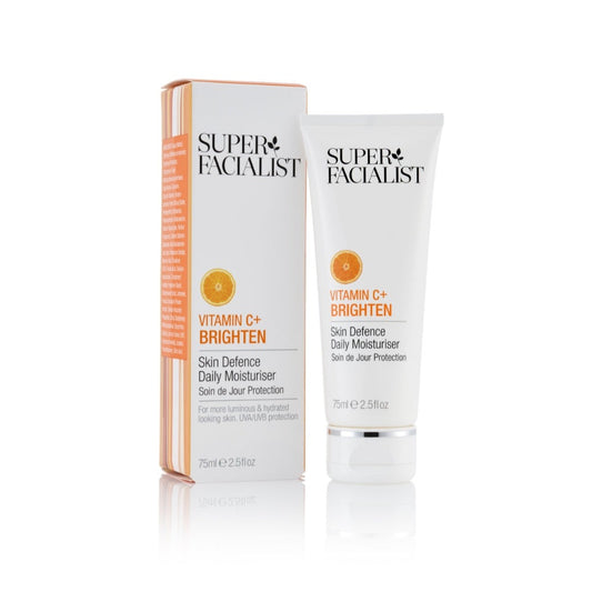 Super facialist Vitamin C skin defense Daily Moisturizer, Moisturizing Day Cream, with vitamin C: UVA/UVB protection, 75ml