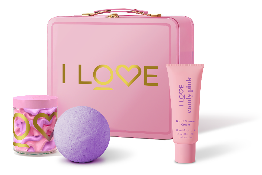 I LOVE® Tindulgent Bath and Body Trio