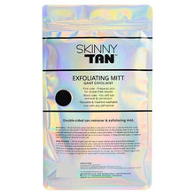Load image into Gallery viewer, SkinnyTan Prep and Correct Skinny Tan Dual Sided Exfoliating Mitt (Pink &amp; Black)
