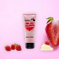 Hand Lotion  Strawberries : Cream, Κρέμα Χεριών, με άρωμα Φράουλα, 75ml