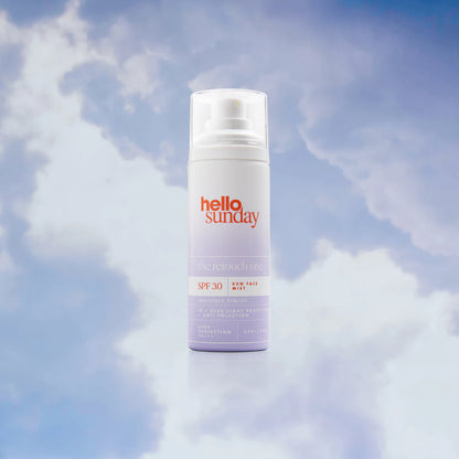 Hello Sunday  The Retouched One - Αντηλιακό mist Προσώπου SPF30,75ml
