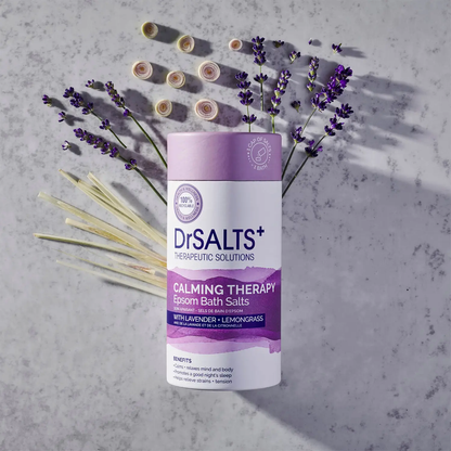 Calming Therapy with Lavender & Lemongrass Epsom Salts 750gr