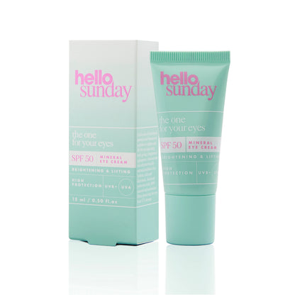 Hello Sunday The One for our Eyes - High Protection Mineral Eye Cream SPF50,15ml