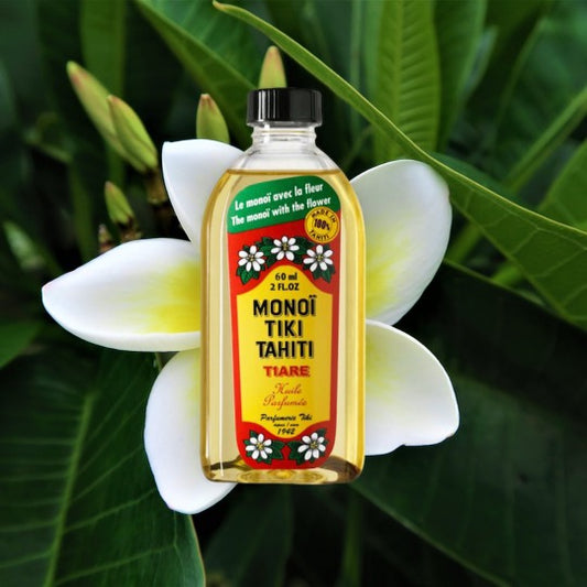 Monoi Tiki Tiare Original Multi-purpose face, body and hair care oil, Tahitian Gardenia scent, 60ml