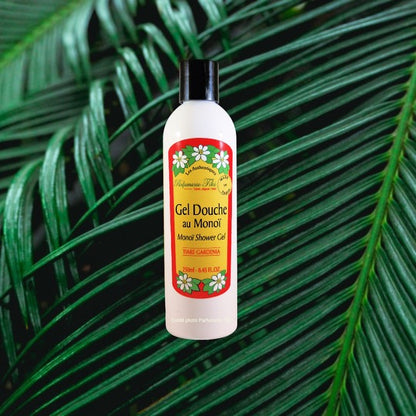 Gel Douche Monoi Tiki Tahiti (Τiare) Aφροντούς με 0.5% Monoi oil, άρωμα Γαρδένιας της Ταϊτής, 250ml