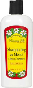 Tiki Monoi Shampoo Tiare Rebuilding Shampoo with Tahitian Gardenia scent, 250ml