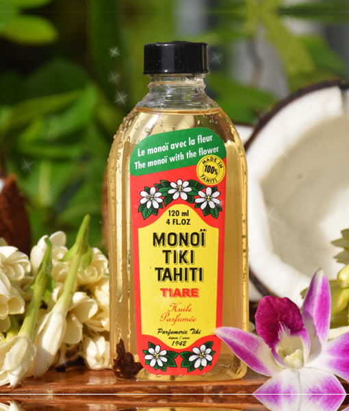 Monoi Tiare Tahiti Öl – Mit Kokosnussöl & Sonnenschutz, 120 Ml, Duft Nach Gardenia