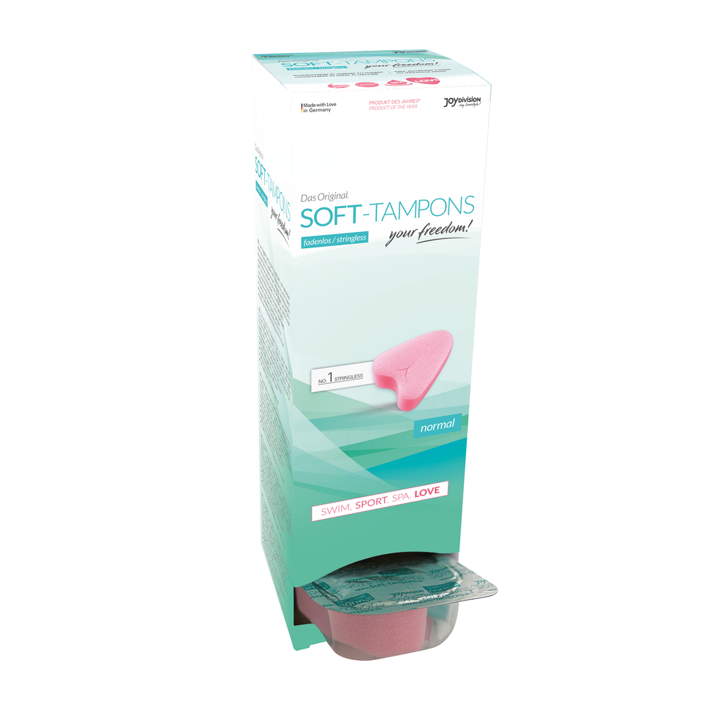 Soft-Tampons normal, Box of 10