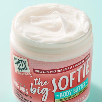 The Big Softie Intensive Nourishing Body Cream, with Shea Butter, 400ml