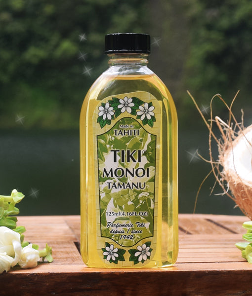 Monoi Tiki Tahiti Tamanu 100% Facial Oil : Body with Tamanu fragrance