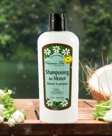 Tiki Monoi Shampoo Coco Σαμπουάν Ενυδάτωσης με άρωμα Καρύδα, 250ml