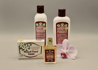 Tiki Vanilla Soap Σαπούνι με περιεκτικότητα 30% σε Monoi oil, με άρωμα Βανίλια,130gr