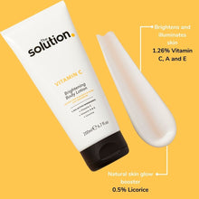 Load image into Gallery viewer, The Solution VITAMIN C BRIGHTENING BODY LOTION 200ml
